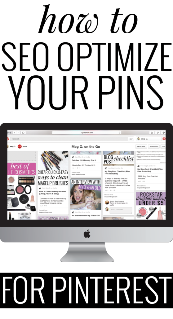 How to SEO Optimize Your Pins for Pinterest
