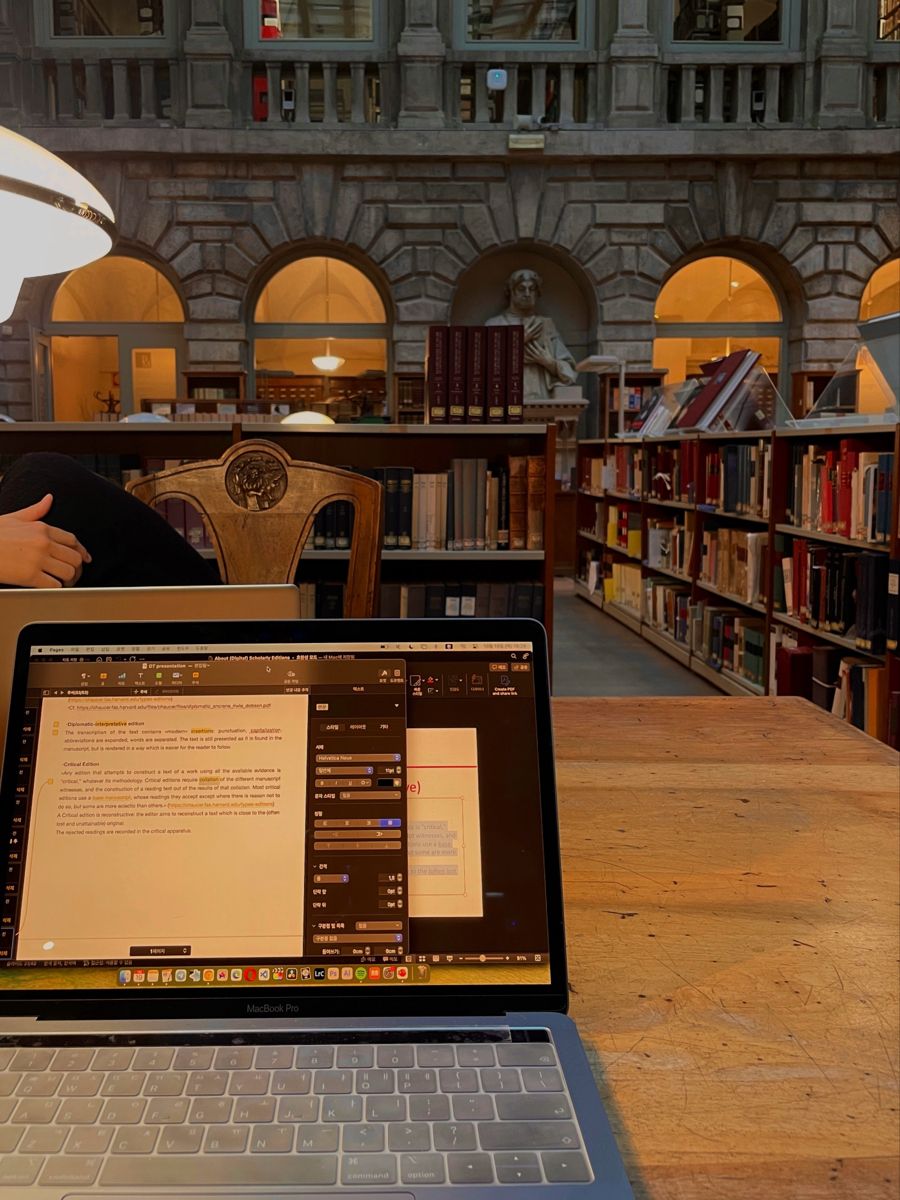 Library in October