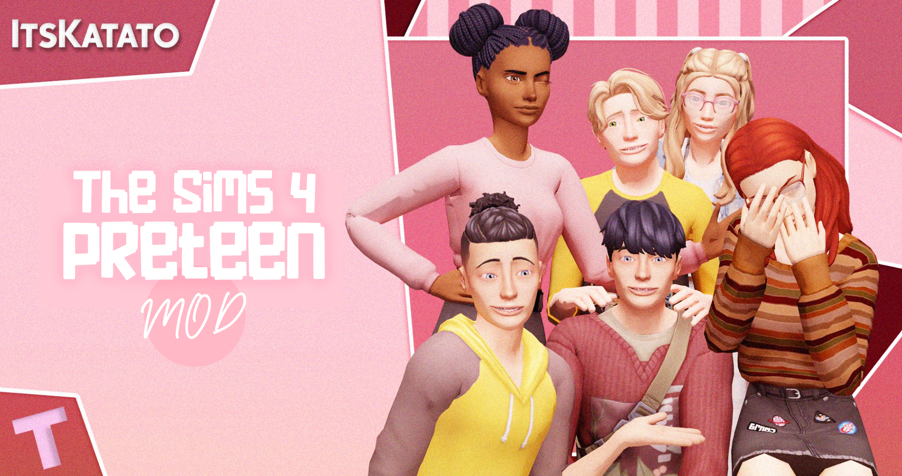 Preteen Mod: Explore an Exciting New Life Stage for the Sims 4!